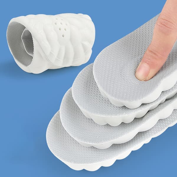 4D Memory Foam PU-innleggssåler for økt komfort XXXL