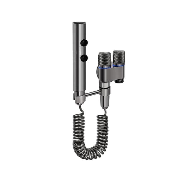 Bidet-dusj for toalett med stativ og to nivå Grey