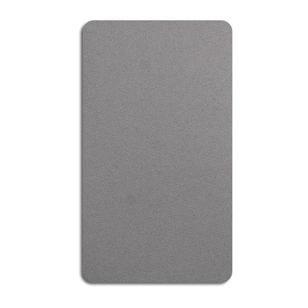 Selvklebende Twill Stoff Reparasjonslapper - 10 Pakning (Grå, 20x10cm) for Jakker, Bukser og Telt