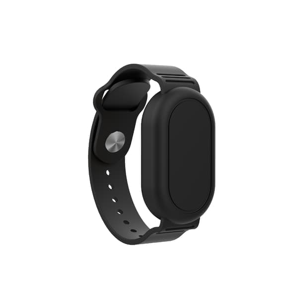 Beskyttende silikonarmbånd til Galaxy SmartTag2 Black