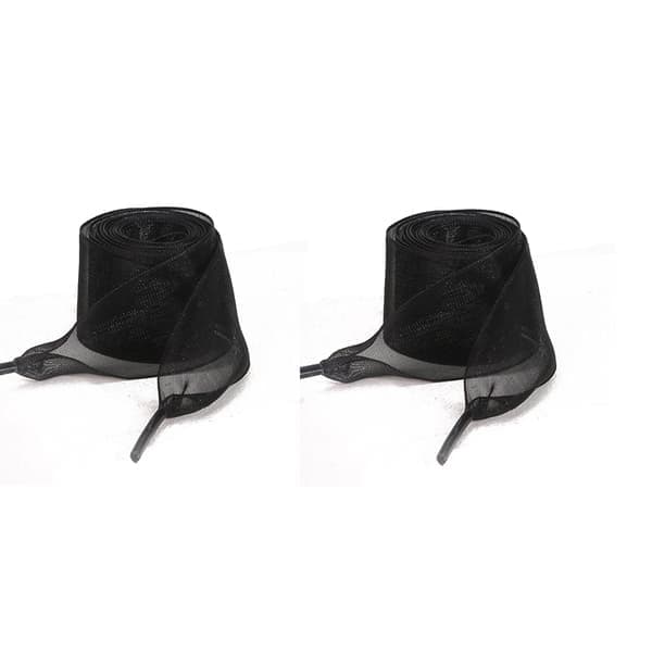 Skire Organza Ribbon Skolisser - 120cm Black