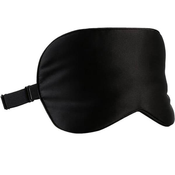 Sovemaske 100 % silke Black