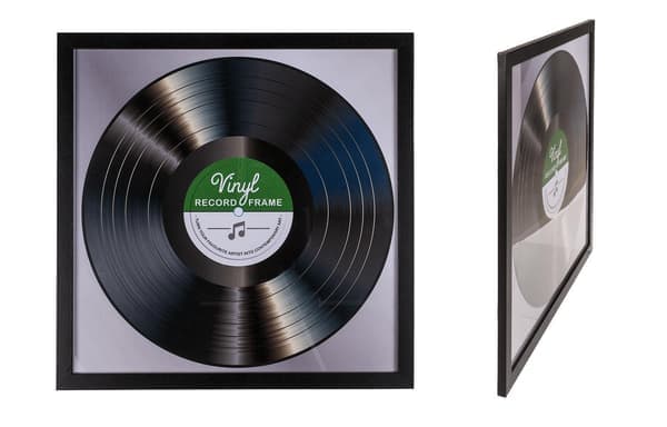LP-ramme for Vinylplate - Record Album Frame - Glassfront - 32x32cm - 1-Pack
