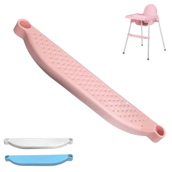 Justerbar Fotstøtte til Barnestol - Passer IKEA Antilop - Pink