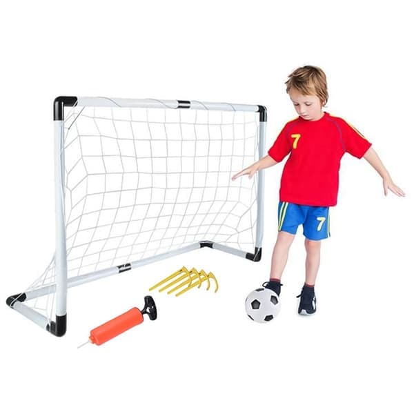 Fotballmål for Barn - Med Ball & Pumpe - 1-Pack