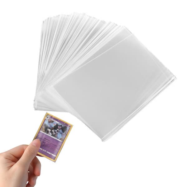 Plastlommer - Card Sleeves for Samlekort - 200-Pack