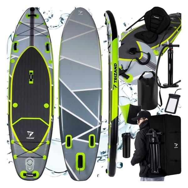 SUP-brett med Tilbehør / Oppblåsbar Padlebrett - 335 cm