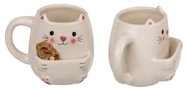 Kakemugg / Mugg med Rom for Kaker – Katt