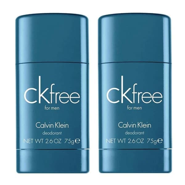 2-pack Calvin Klein CK Free Deo Stick 75ml