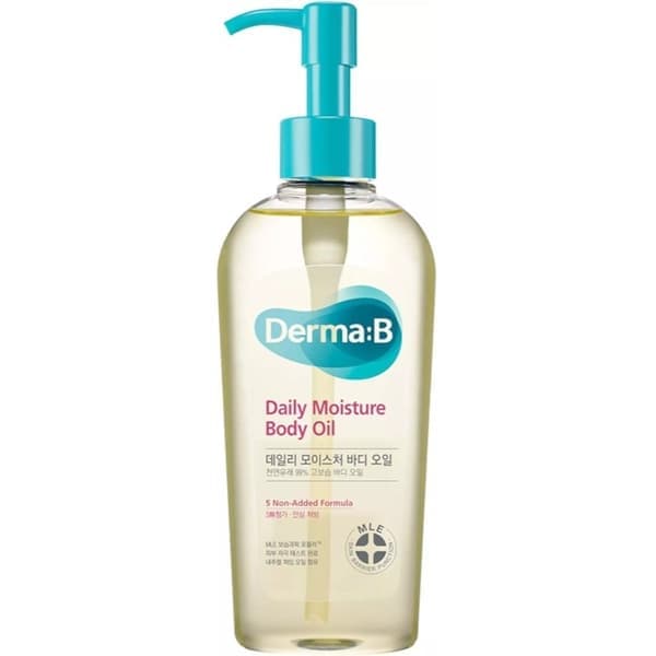 Derma:B Daily Moisture Body Oil Fresh Peach 200ml