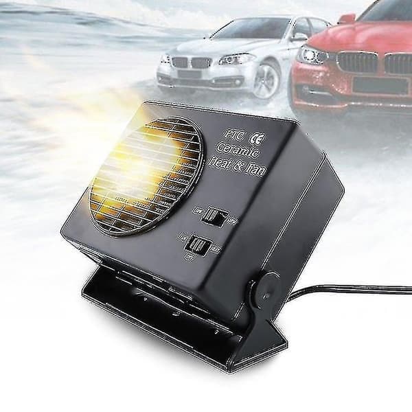 300W 12V Bil Keramikvarmer Oppvarming Defroster Frontrute Demister Varmvifte