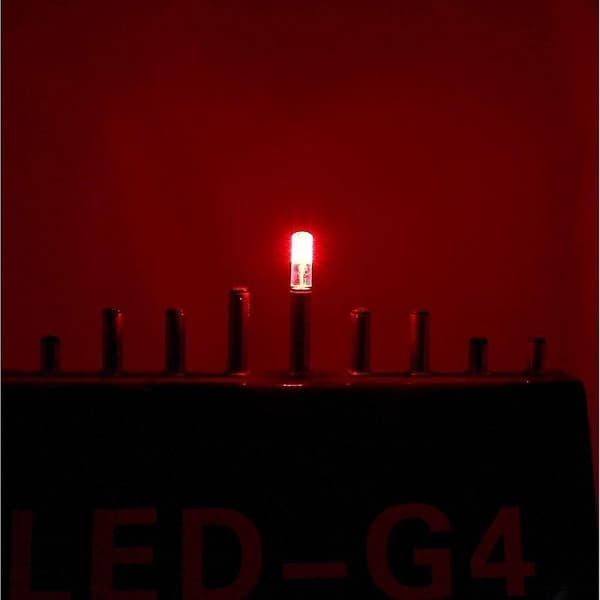 1W G4 Bi-pin LED-pære 24 SMD 3014 Rød Blå Grønn Dekor