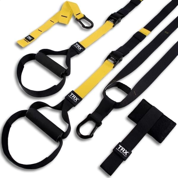 TRX All-in-One fjærende trener - hjemmegym-system for den erfarne treningsentusiasten, inkludert tilgang til TRX treningsklubb-WELLNGS