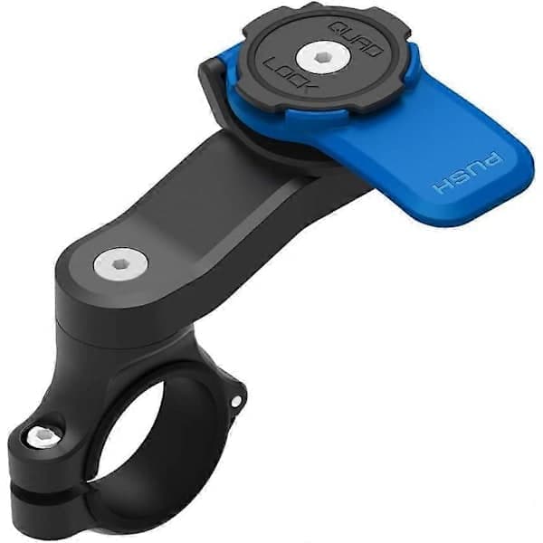 Quad Lock Motorsykkel Telefonholder for iPhone og Samsung, Styreholder med Hurtigutløser