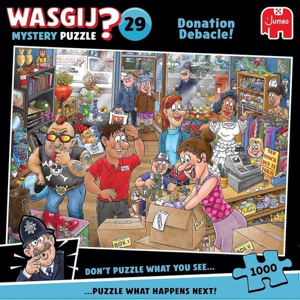 Mysterium 29 Donationsdebacle! Puslespill (1000 Biter) (FMY) 1002 Biter