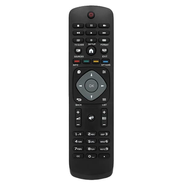 Universal TV-fjernkontroll Trådløs Smartkontroller Erstatning for PHILIPS LCD TV Smart Digital