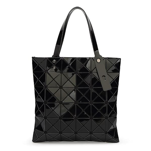 Damer Kvinner Japansk Issey Miyake Geometri Tote Vesker Håndveske Lingge Veske Reise