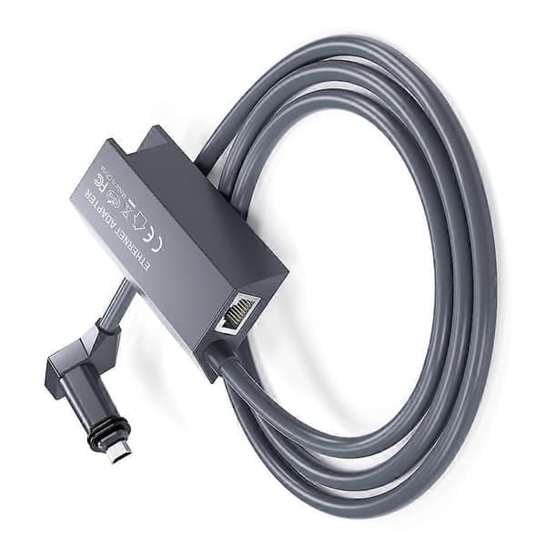 Ethernet-adapter for Starlink for parabolantenne satellitt Internett V2 Powerline Kit for kablet nettverk GEN2 Ethernet