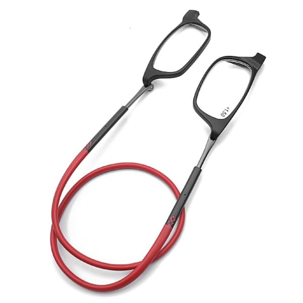 Magnetiske lesebriller med snor UNISEX (+1.0-+3.5)