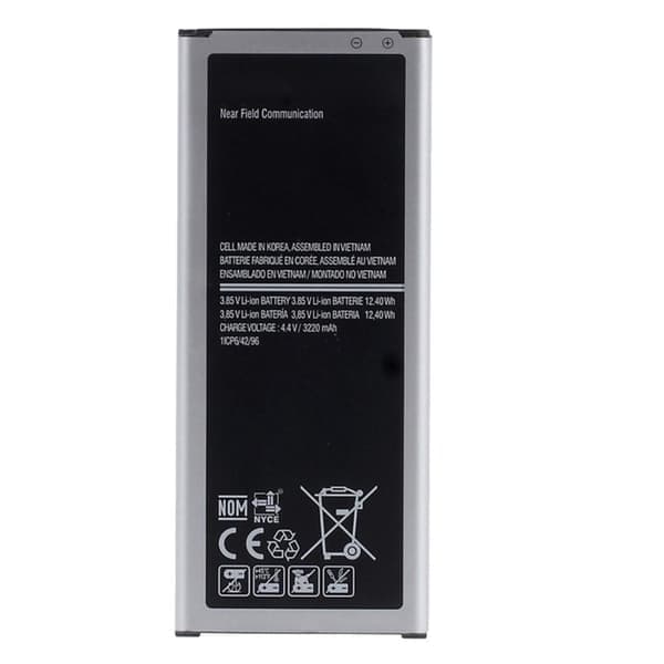 Batteri til Samsung Galaxy Note 4 3.85V 3220mAh Oppladbart Li-ion