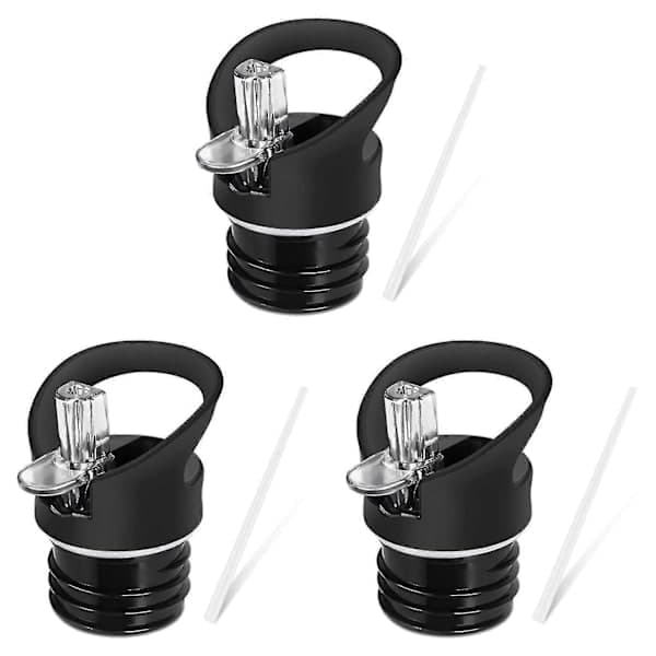 3x Straw Caps For , Isolerte Sports Drikkeflaske Straw Caps For Kanteen Vannflasker, Vakuumflaske