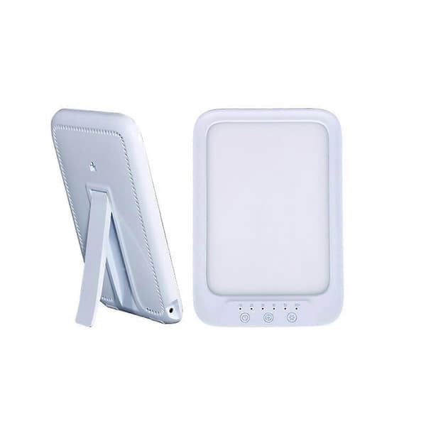 LED Dagslys Lampe 20000 Lux Kaldt & Varmt Lys Terapi Lampe Mot Depresjon 3 Lysfarger 5 Lysstyrker