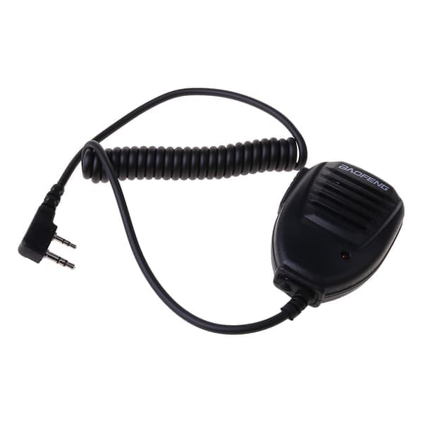 Profesjonell original Baofeng radiohøyttaler mikrofon mikrofon PTT 20-16000 Hz for bærbar toveis radio UV-5R UV-5RE