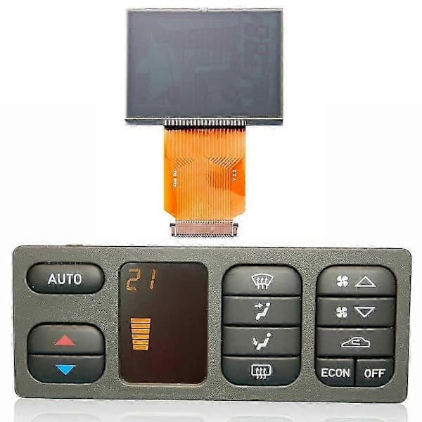 Luftkondisjoneringsskjerm for SAAB 93 9-3 1999-2003 LCD-display Klimakontrollpanel 50-47-600 50-46-214 53-36-433 LCD-display hwy
