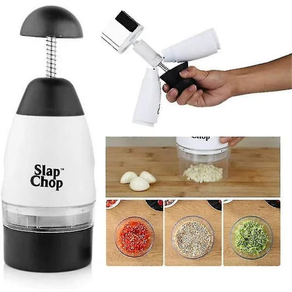 Hvitløkskutter Mathakker Slap Chop Frukt Grønnsaksriver Kjøkkentilbehør