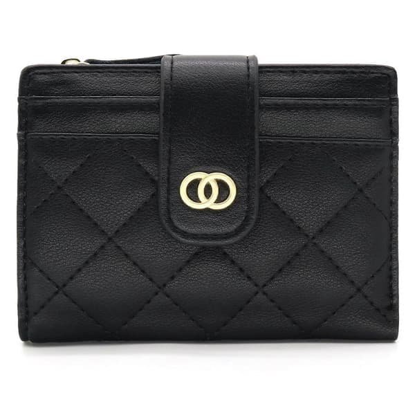 Kampanjesalg Veske Dame Liten Veske Dame PU Lær Organizer Glidelås Myntveske Bifold Liten Clutch