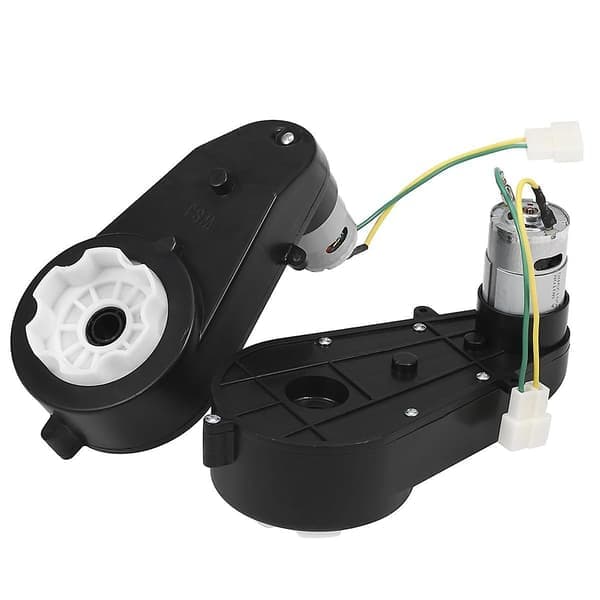 2 stk. Girboks for barnas elbil 550 12V Motor 40000RPM Elektrisk motor med girboks Høy hastighet RS550 DC Motor Match(FQ)