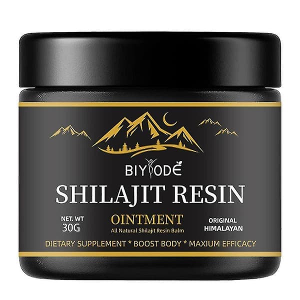 Påsketilbud! Høykvalitets Shilajit Resin for kroppspleie forbedrer blodsirkulasjonen, senker kolesterolnivået 30g