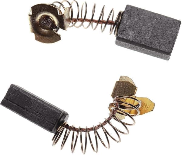 2x Kullbørster, Motorkull, Slipekull 6 X 10 X 15 Mm Kompatibel Med Makita 9218sb, 9741, 9900b, 9901, 9924db, Da6300, Da6301 Elektroverktøy