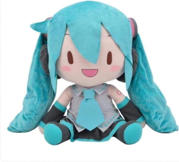 Hatsune Miku Plussj-leketøy Serie Snø Hatsune Miku Plussj Fylt Myk Plussjdukke Søt og Myk