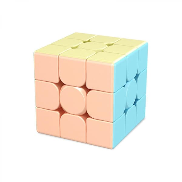Hastighetsterningsett, Hastighetsterningpakke med 3x3 og kuber uten klistremerker, magiske kuber for barn, tenåringer og voksne [5-pakning] (uten