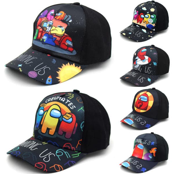 Among Us Kids Baseball Cap _ Justerbar utendørs sportshatt