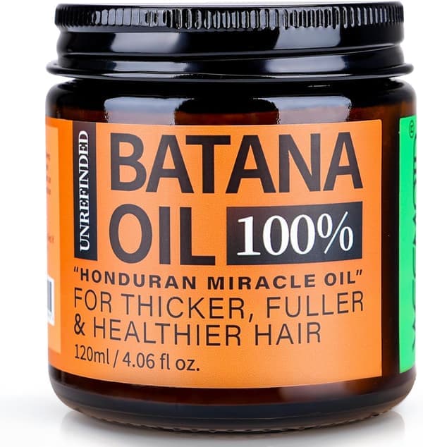 Battanaolje fremmer hårvekst. 100 % ren, naturlig, organisk battana-hårmaske, fra Honduras, viltvoksende hårolje, 120 ml.