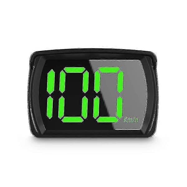 Siste GPS HUD digitalt speedometer, plug and play, kompatibel med alle bilmodeller, stor skriftvisning av km/t/mph, biltilbehør - overraskelser!