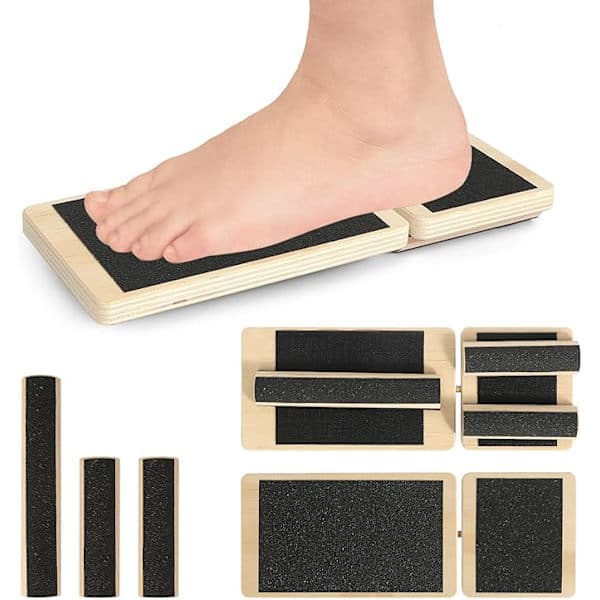 Balansebrett balansetrener fot trener tre wobble board balansebrett for ankelstrekk holdningskorrigering