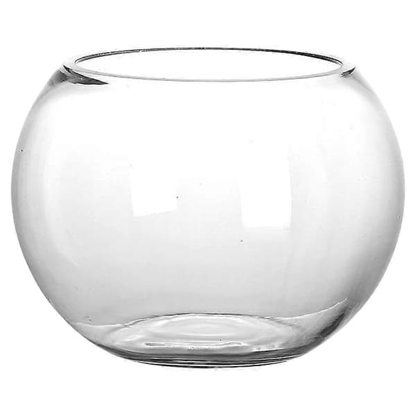 Klar glassbolle vase glass boblebolle glass rund vase planter terrarium fiskebolle