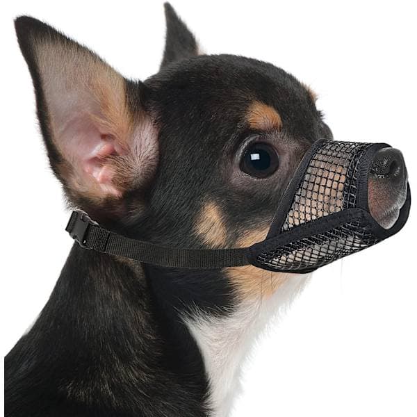 1 stk. Hundekurv, myke nettingkurver for små, mellomstore og store hunder Chihuahua Poodle Husky Labrador Retriever (M, svart)
