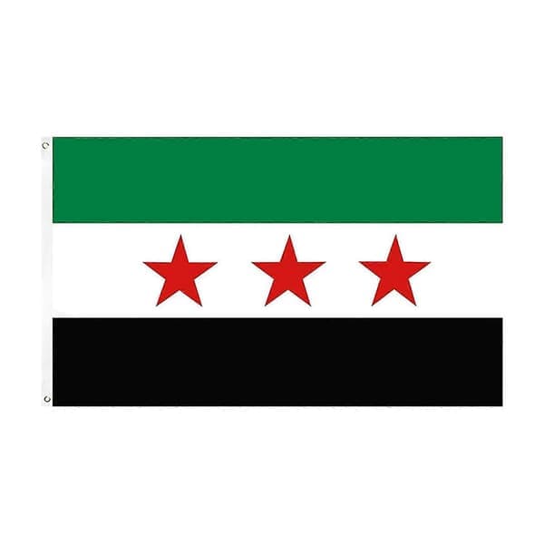Flagg - Syria (gammelt) -Syrisk nasjonal koalisjon bruker