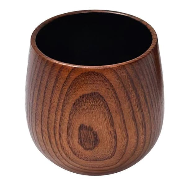 Whiskeyglass i tre, sett (2 stk) - Forkullet Old Fashioned glass for menn, premium drikkeglass for whiskeyentusiaster