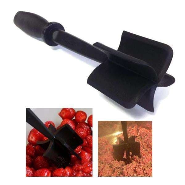 Effektiv Kjøtthakker og Non-Stick Kjøttstøter for Kjøttdeig