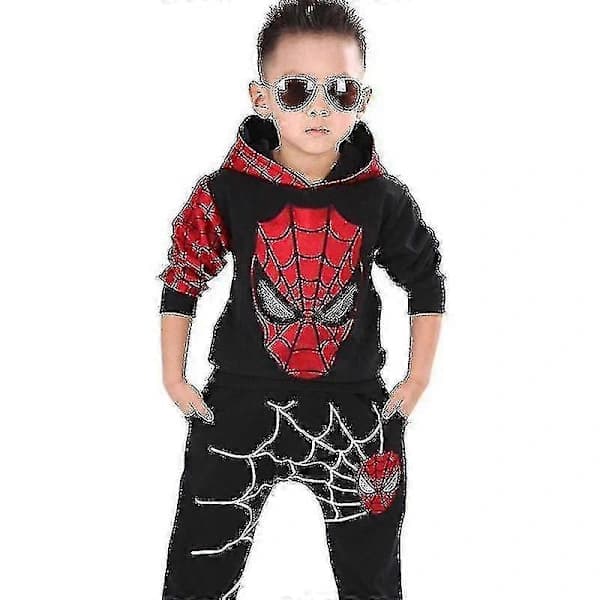 Spider-Man-joggedress for barn, inkludert hettegenser og joggebukse