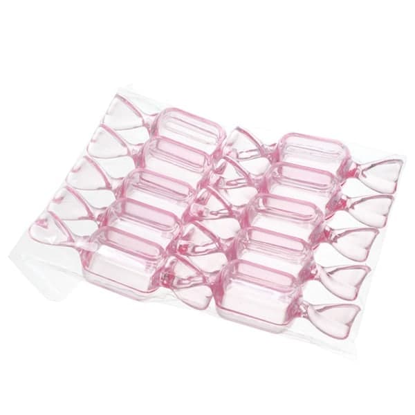 10 stk Kreative godteriemballasjebokser Materiale Akryl Godteriform Rosa