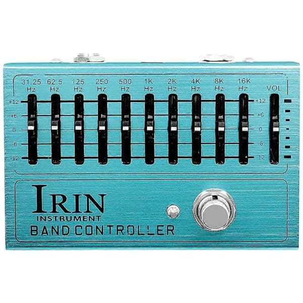 Elektrisk Gitar Effektor Akustisk Simulering Ti-Trinns Equalizer Gitar Enkel Effektor