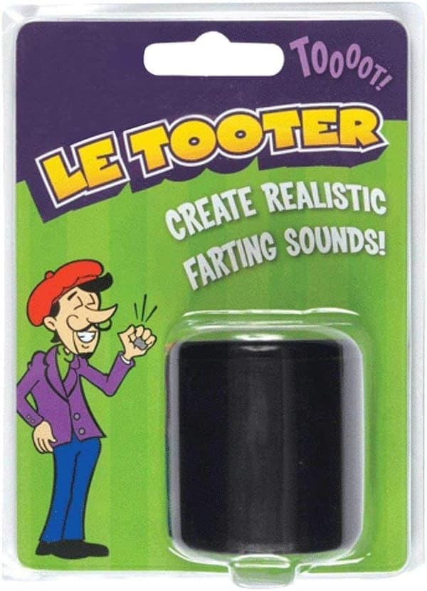 Pooter Fartmaskin Leke Gummi Tooter Lag Fartlyder Beste Nyhetsvitser Gaver Spøk Barnedag Festleke (Svart2)