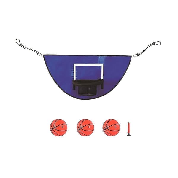 Trampoline Basketballkurv Med Mini Basketball Enkelt Š Installere Basketballkurv Trampoline For Break  (HY)