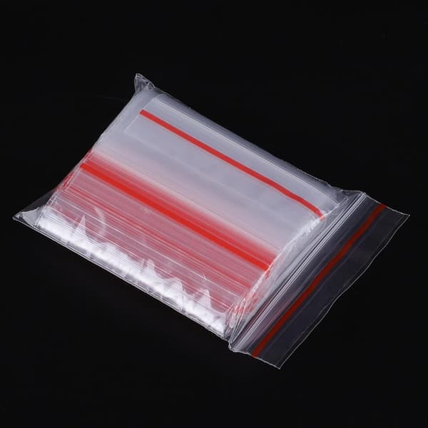 Små poser, små glidelåsposer, forseglbare grip-seal poser, 6 x 9 cm (2,3 x 3,5 tommer), klare mini-plastposer, gjennomsiktige polyetylenposer,